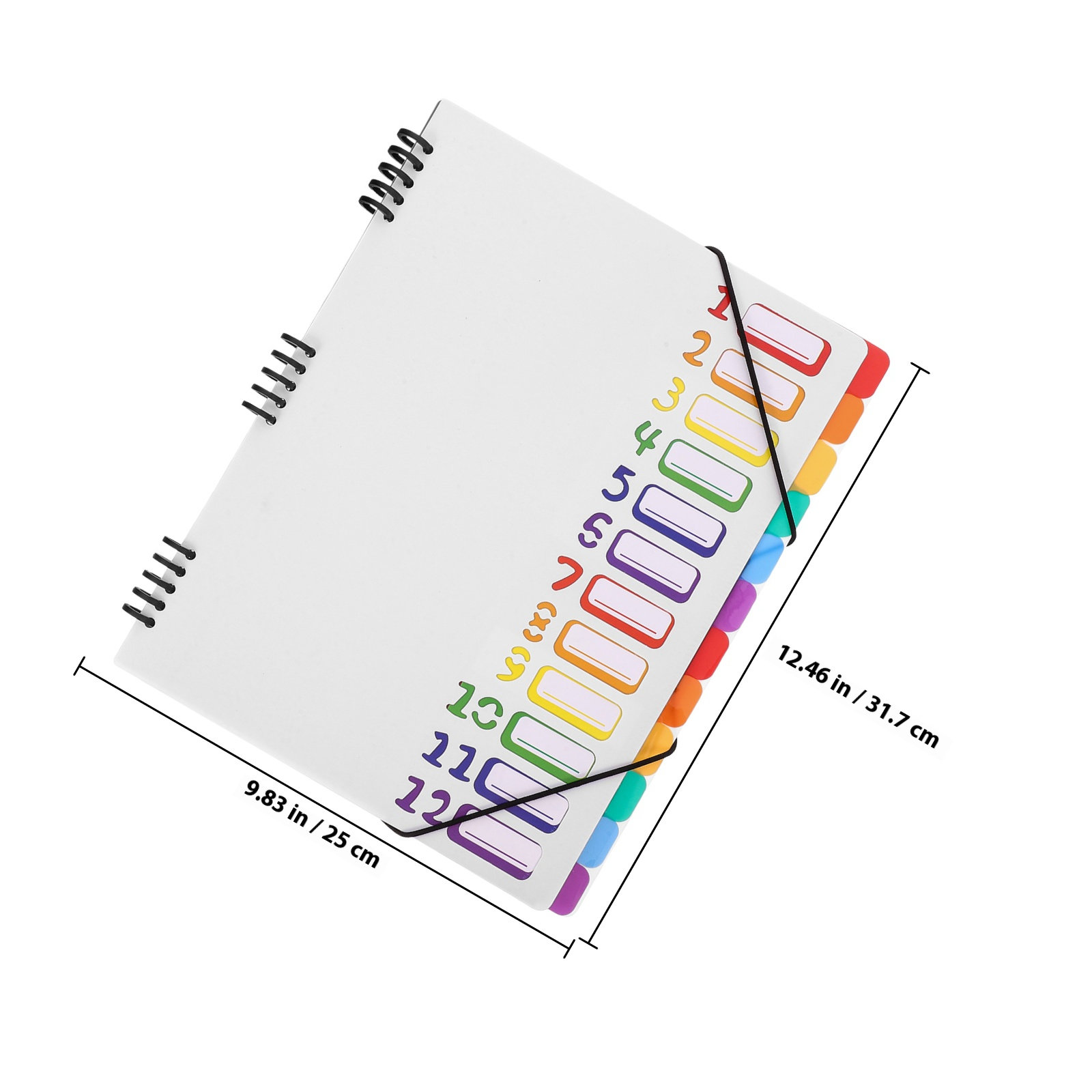 A4 Document Organizer Folder w - Tab Divider A4 recension och pris