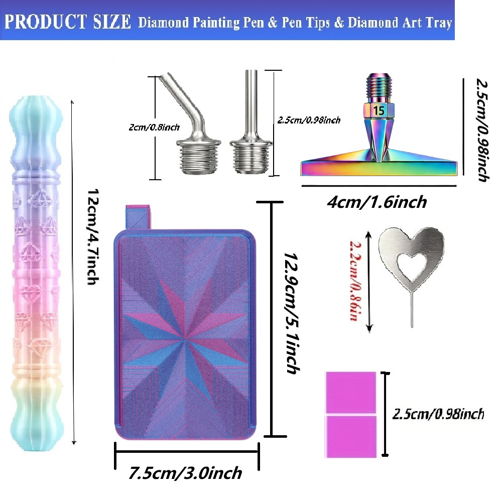3D Diamond Pattern Dotting Pen - Correction Pen Fine recension och pris