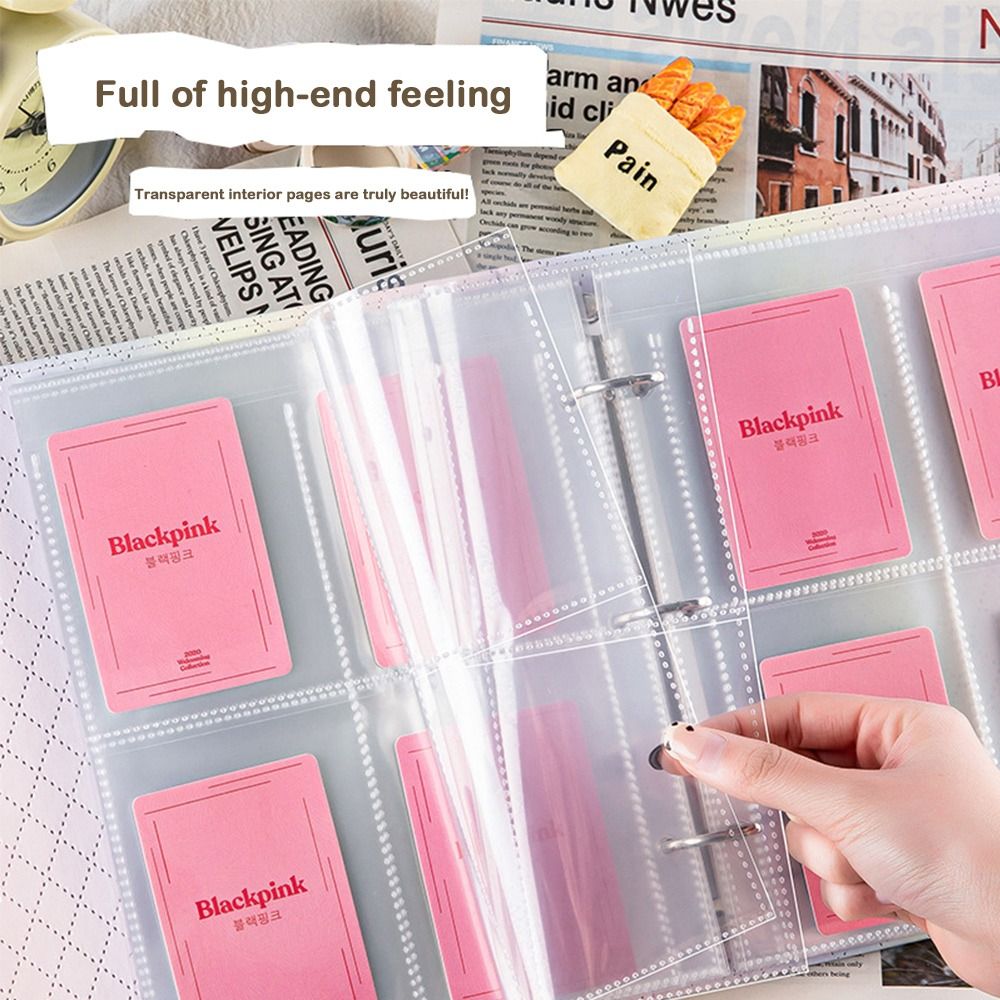 10PCS Transparent A4 Kpop Phot - Binder A4 Lever recension och pris