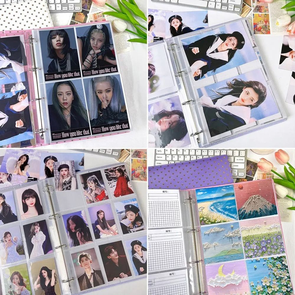 10Pcs A4 Kpop Binder Sheets Mu - Card Index Box recension och pris