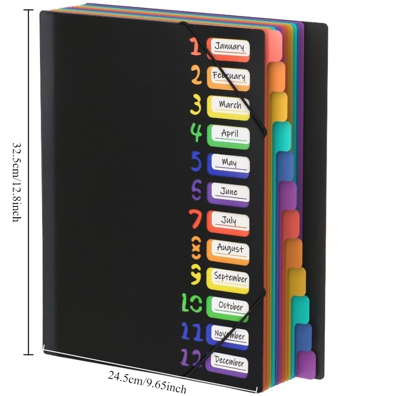 1Pc Black/White Cover Multi-La - Tab Divider A4 recension och pris