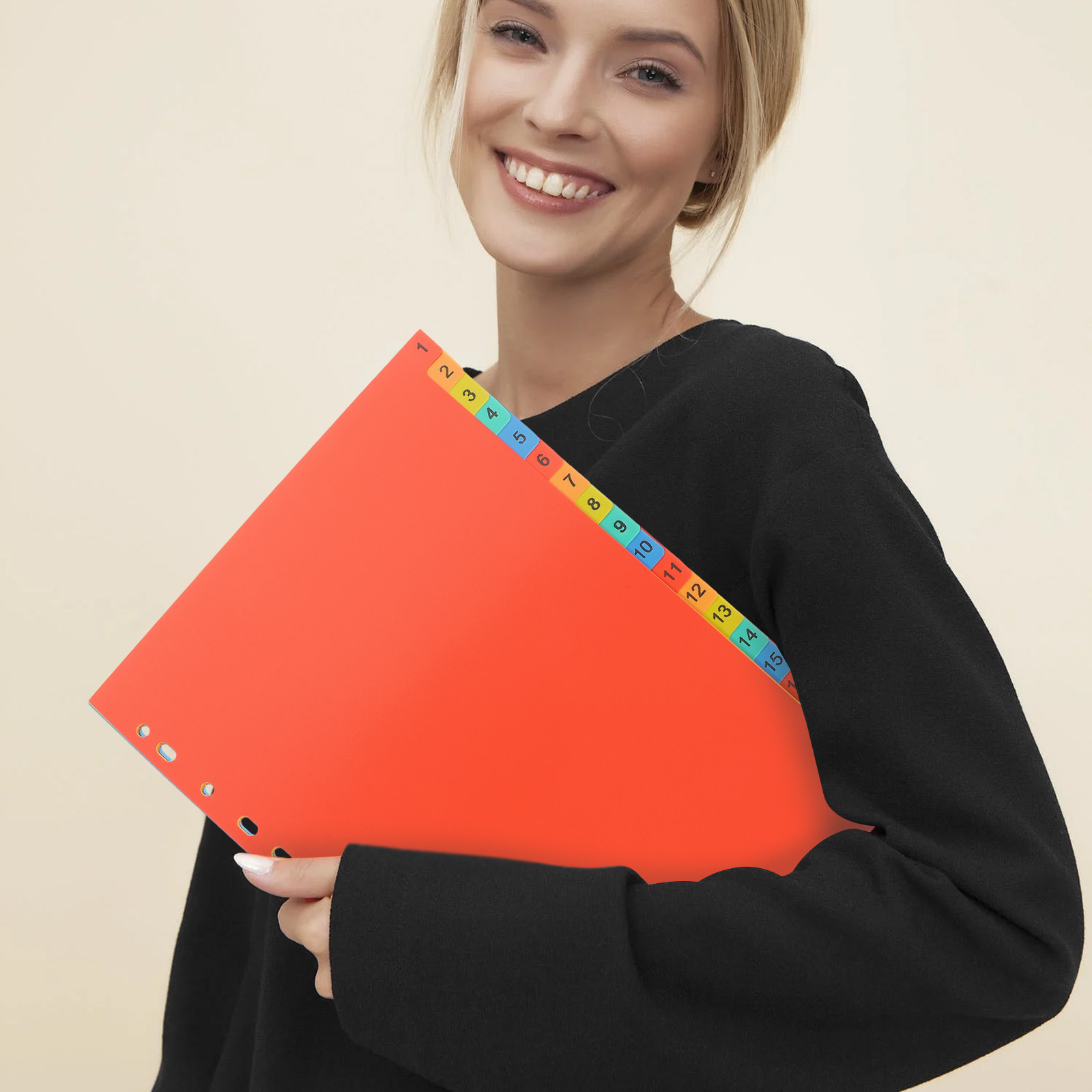20Sheets A4 Plastic Binder Div - Tab Divider A4 recension och pris