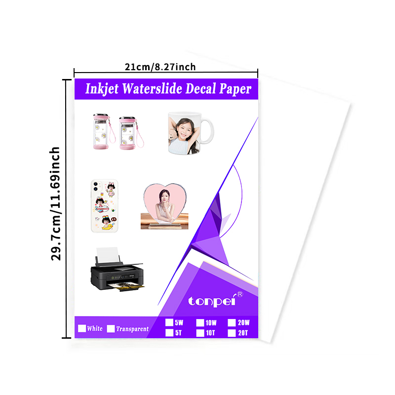 10/20Sheets A4 Inkjet Watersli - Ink Blotter Paper recension och pris