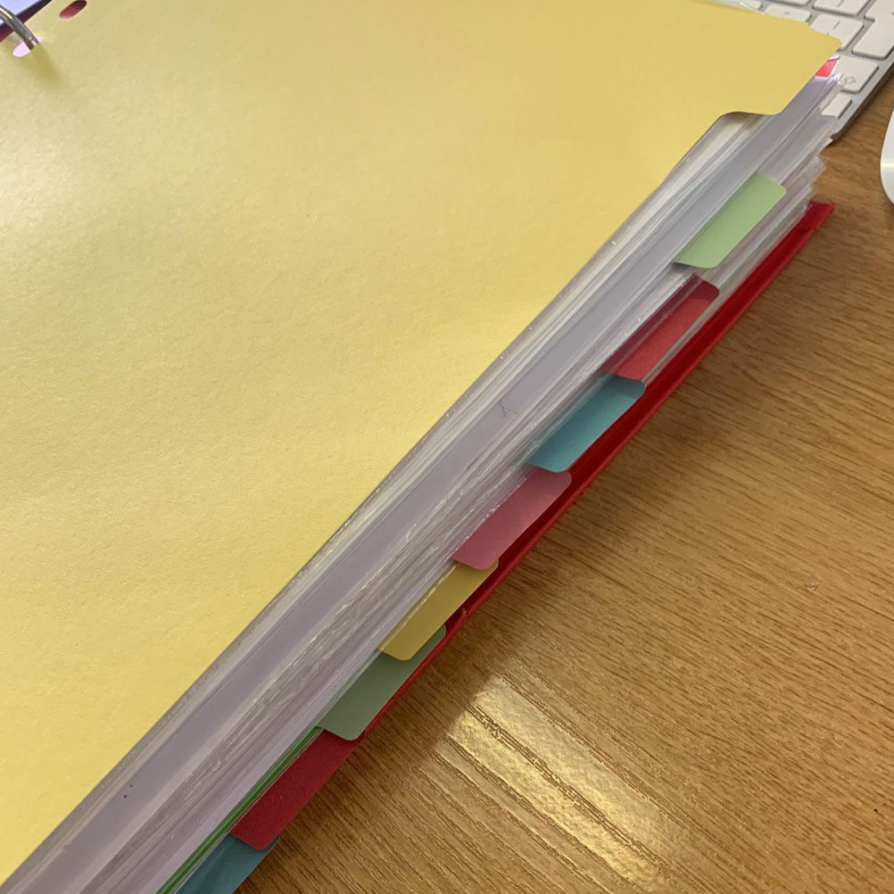 12Pcs Colored Tab Dividers A4  - Tab Divider A4 recension och pris