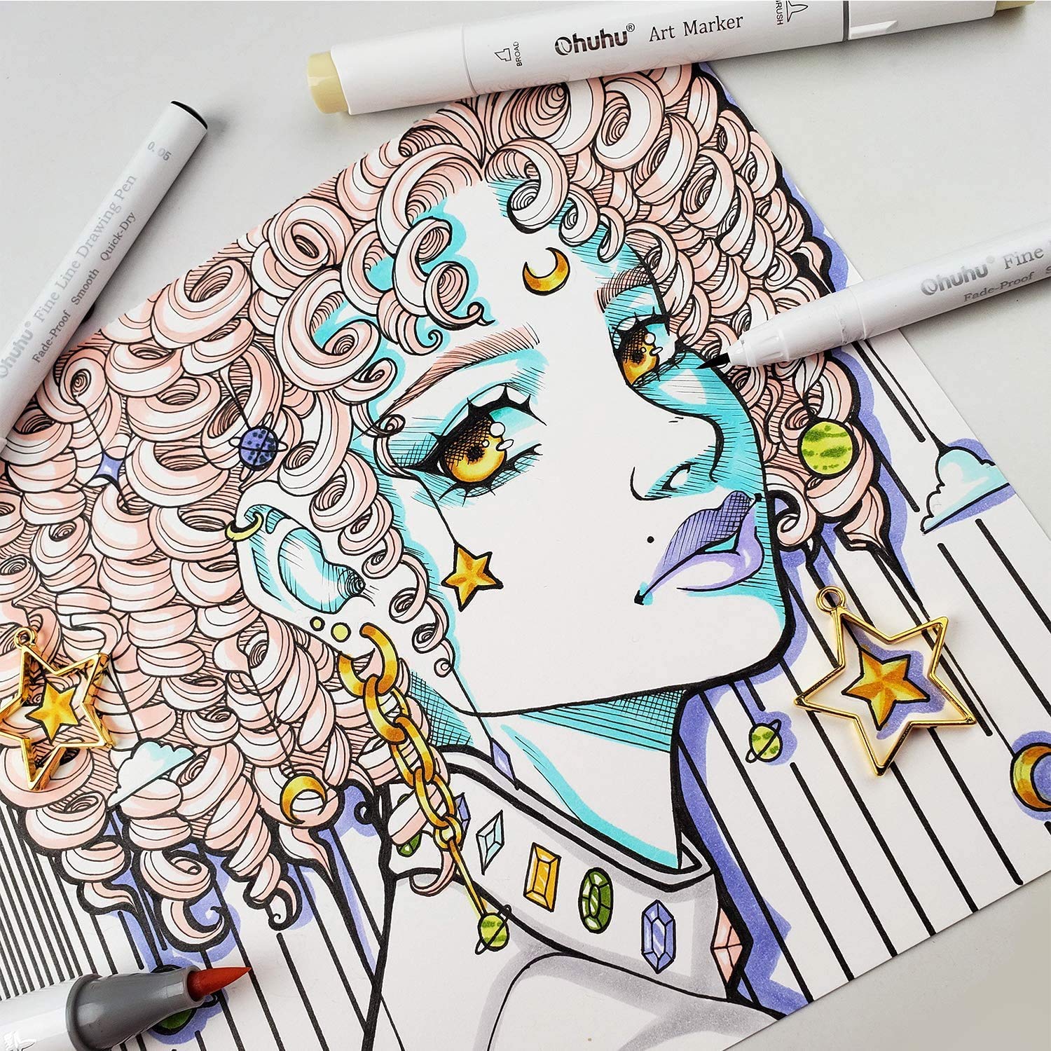 Ohuhu Micro Pen Fineliner Draw - Correction Pen Fine recension och pris