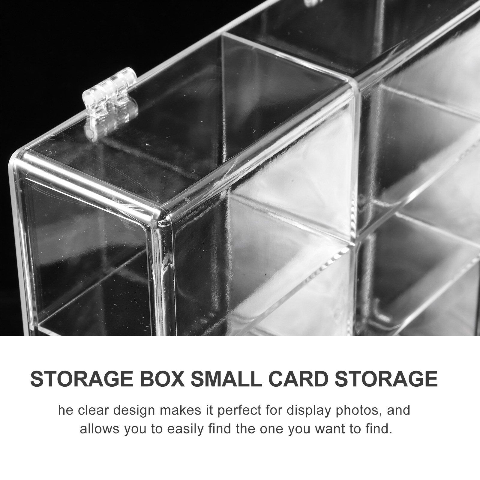 Clear Multipurpose Plastic Sto - Card Index Box recension och pris